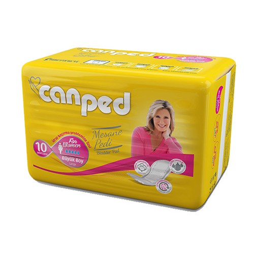 Canped Mesane Pedi Büyük 10'lu