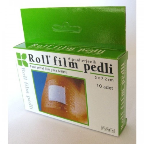 ROLL FİLM PEDLİ Şeffaf film yara örtüsü